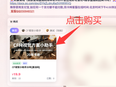 纯视觉方案小助手卡网购买与激活教程